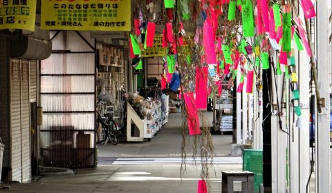 山ノ下市場の七夕祭り