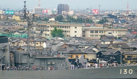 海自晴れ日、護衛艦「まつゆき」祭り（新潟市）